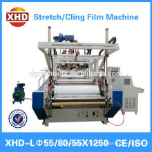 cast pe cling film extrusion machine three layer co-extrusion making machine